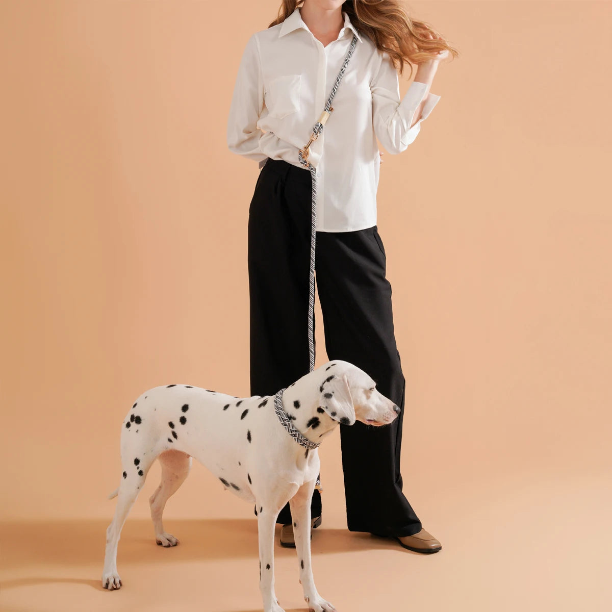 Waopet - Anti-Trek Halsband - Geweven